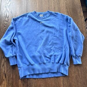 Nike women’s sweatshirt small blue
